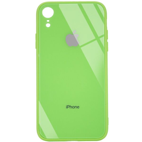 

TPU+Glass чехол GLOSSY Logo Full camera (opp) для Apple iPhone XR (6.1")