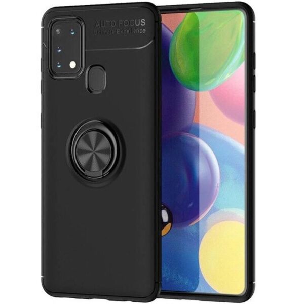 

TPU чехол Deen ColorRing под магнитный держатель (opp) для Samsung Galaxy M31