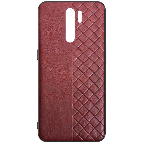 

Кожаная накладка WeaveSide (PU) для Xiaomi Redmi 9