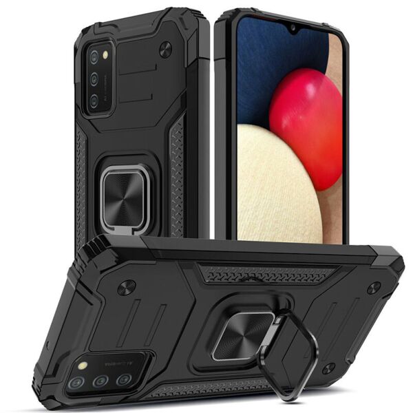 

Ударопрочный чехол Union Ring for Magnet для Samsung Galaxy A02s