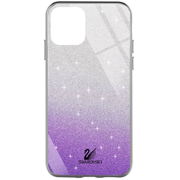 

TPU+Glass чехол Swarovski для Apple iPhone 12 Pro / 12 (6.1")