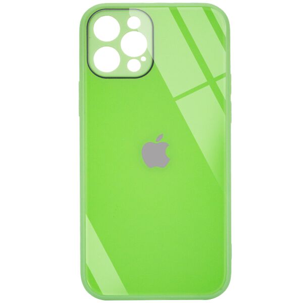 

TPU+Glass чехол GLOSSY Logo Full camera (opp) для Apple iPhone 12 Pro (6.1")