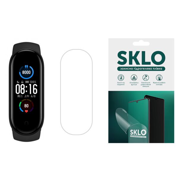

Защитная гидрогелевая пленка SKLO (экран) 6шт. для Xiaomi Mi Band 6