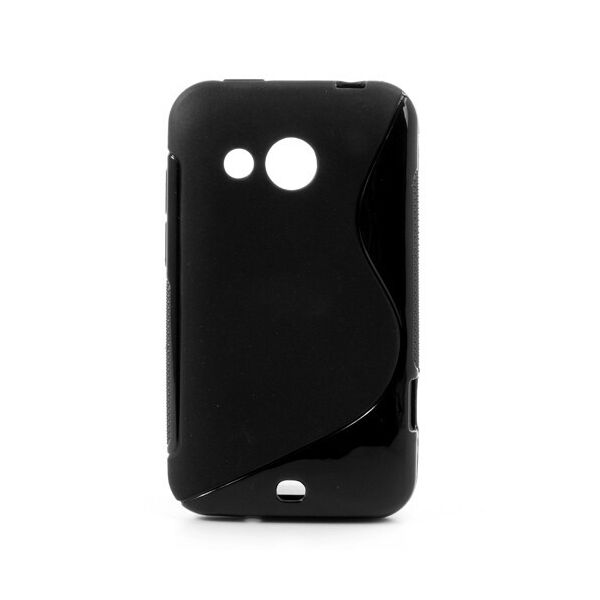 

Чехол силиконовый S формы на HTC Desire 200 102e, черный