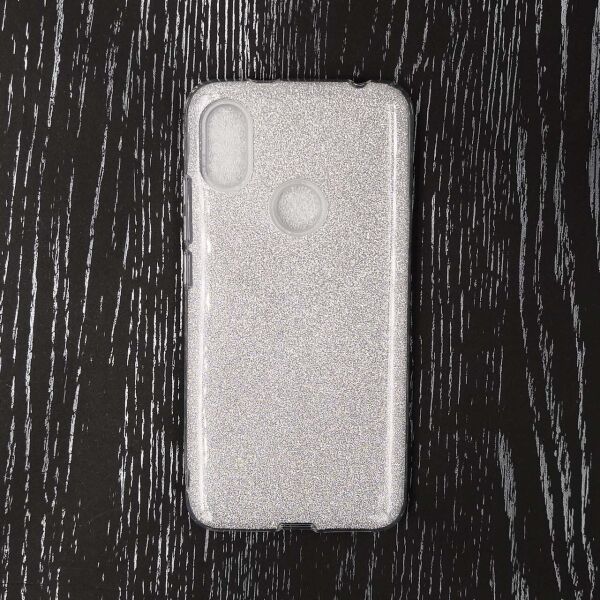 

Чехол накладка для Xiaomi Redmi S2 силиконовый, Remax Case GLITTER, серебристый