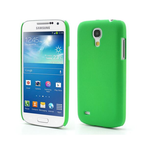 

Чехол пластиковый матовый на Samsung Galaxy S4 mini I9190, зеленый