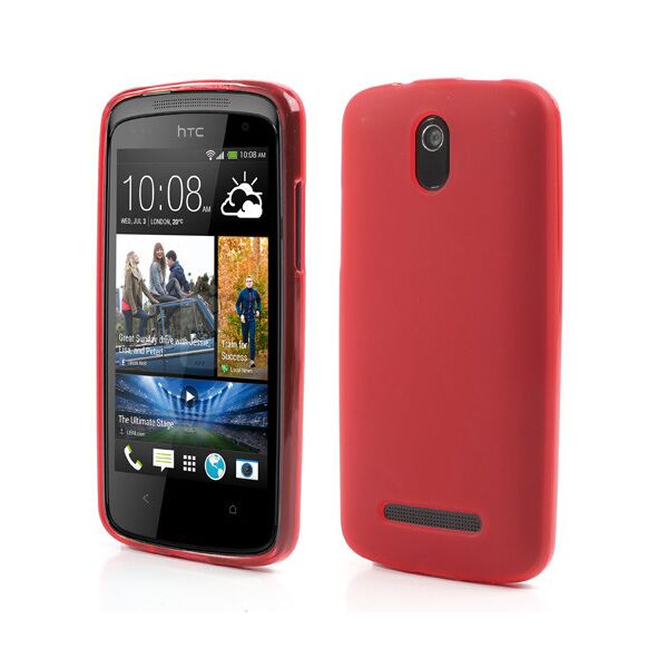 

Чехол силиконовый на HTC Desire 500 506e Красный