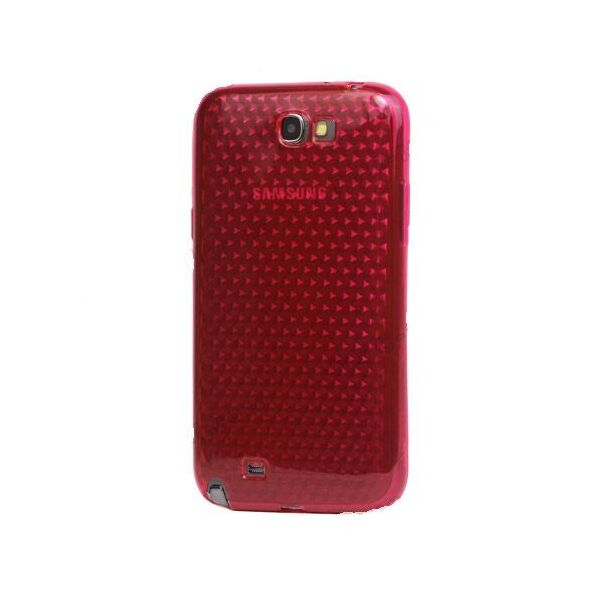 

Чехол Diamond TPU на Samsung Galaxy Note 2 II N7100, красный