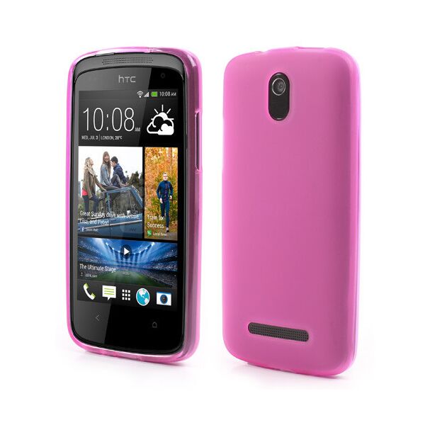 

Чехол силиконовый на HTC Desire 500 506e Малиновый