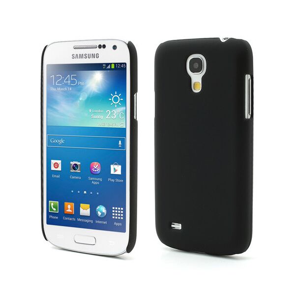 

Чехол пластиковый матовый на Samsung Galaxy S IV S4 mini I9190, черный