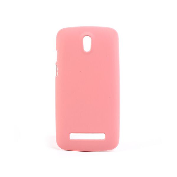 

Чехол пластиковый матовый на HTC Desire 500 506e, розовый