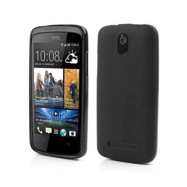 

Чехол силиконовый на HTC Desire 500 506e Черный