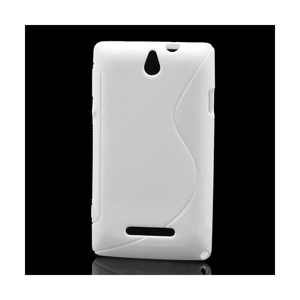 

Чехол TPU S формы на Sony Xperia E Dual C1605 , белый