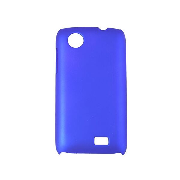 

Чехол на Lenovo A369 пластиковый матовый Синий