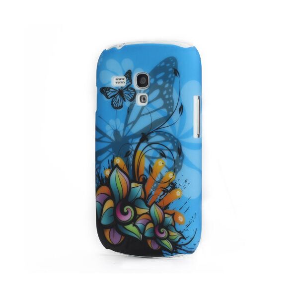 

Чехол пластиковый "Colourful Flower Butterfly" на Samsung Galaxy S 3 mini III I8190