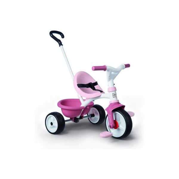 

Детский велосипед Smoby Be Move 2 в 1 с багажником Розовый (740332)