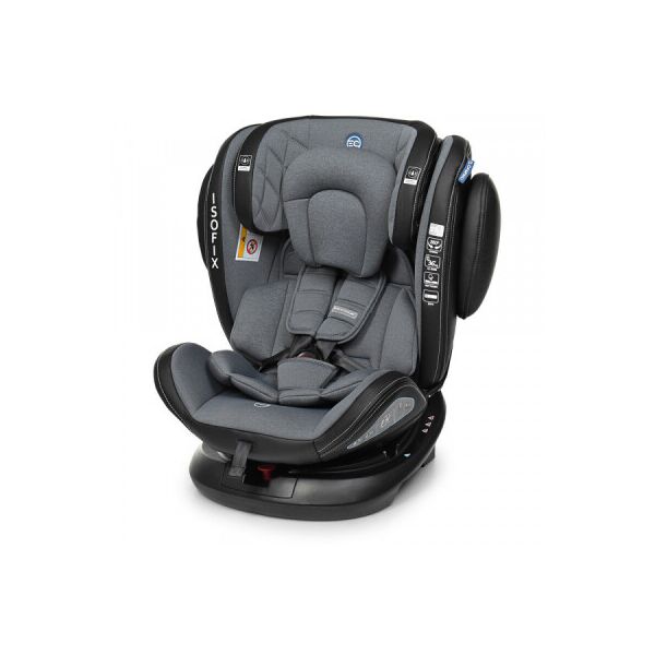 

Автокресло El Camino ME 1045 Evolution 360 Isofix 0-36 кг Royal Dark Grey (ME 1045 EVO royal d.grey)
