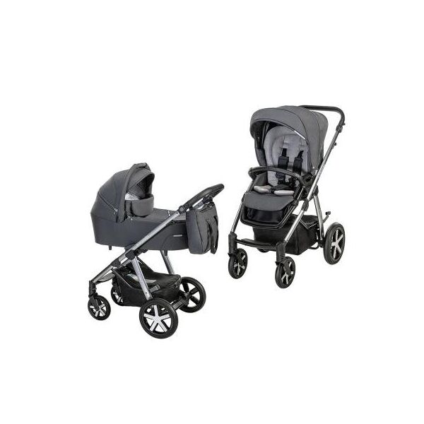 

Коляска Baby Design 2 в 1 Husky NR 2021 117 GRAPHITE (204388)