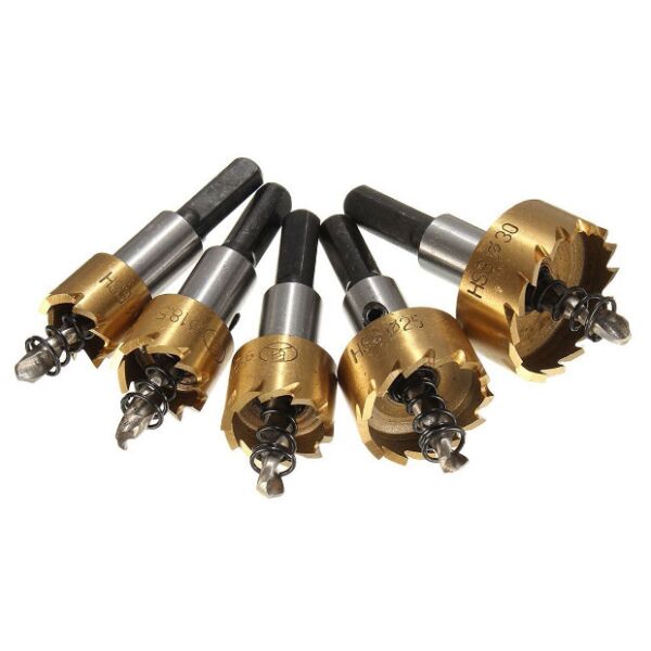 

Набор коронок по металлу Binoax HSS, 5 шт, 16-30 мм