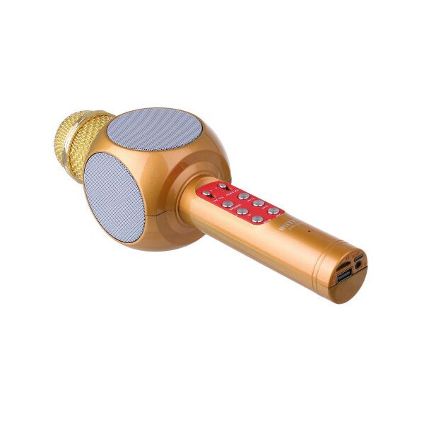 

Микрофон караоке Bluetooth беспроводной WSTER WS1816 Gold