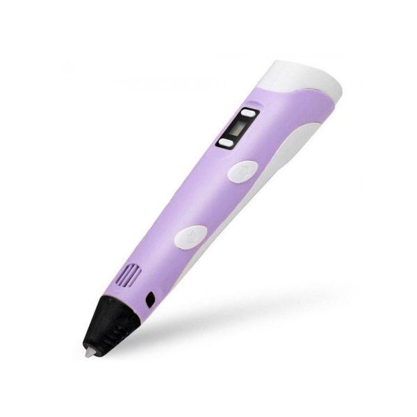 

3D-ручка с LCD-дисплеем и трафаретами 3D Pen-3 Premium, Фиолетовая