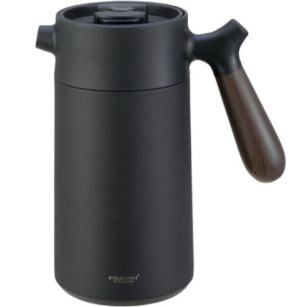 

Кофейник-термос Pinkah PJ-3138, 960 мл, BPA Free, черный