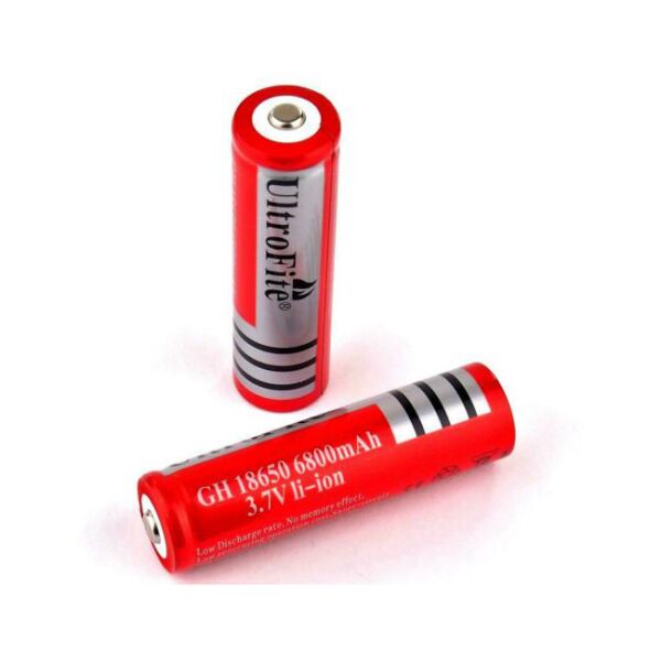 

Аккумулятор 18650 UltroFite 3.7В 6800 mAh