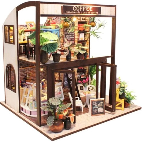 

Конструктор DIY mini house MD 2505 М027, 3D интерьер, с подсветкой