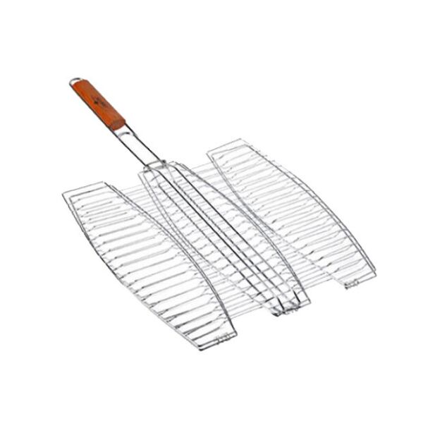 

Решетка для рыбы гриль тройная Stenson MH-0089, 65*40*36см