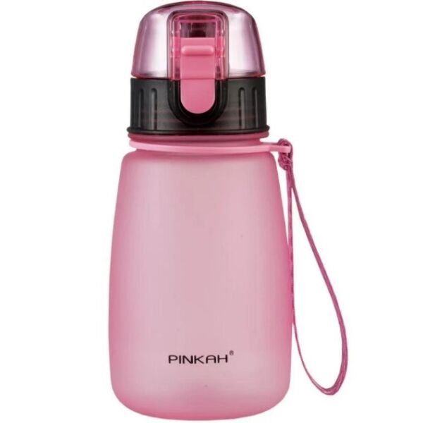 

Экологичная бутылка для воды Pinkah TRITAN Sports PJ-748T, 460 мл, розовая с черным