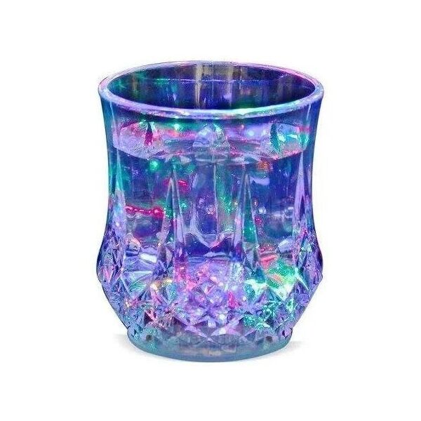 

Стакан с подсветкой MHZ FLASH CUP 7104, пластиковый, прозрачный