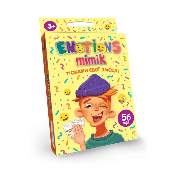 

Настольная игра викторина Emotions Mimik, Danko Toys