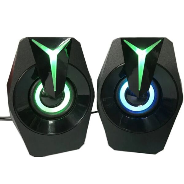 

Колонки компьютерные USB Prime K8, черные