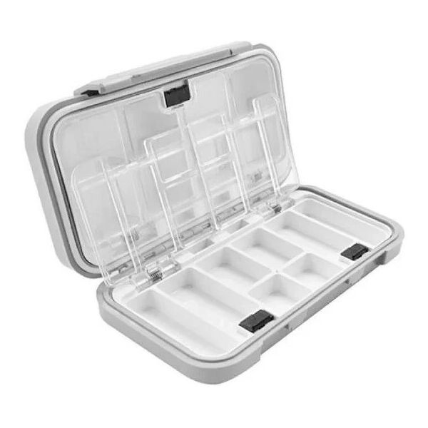 

Коробка для рыболовных снастей Stenson SF24119, 16х9х4.5 см, пластик, серый