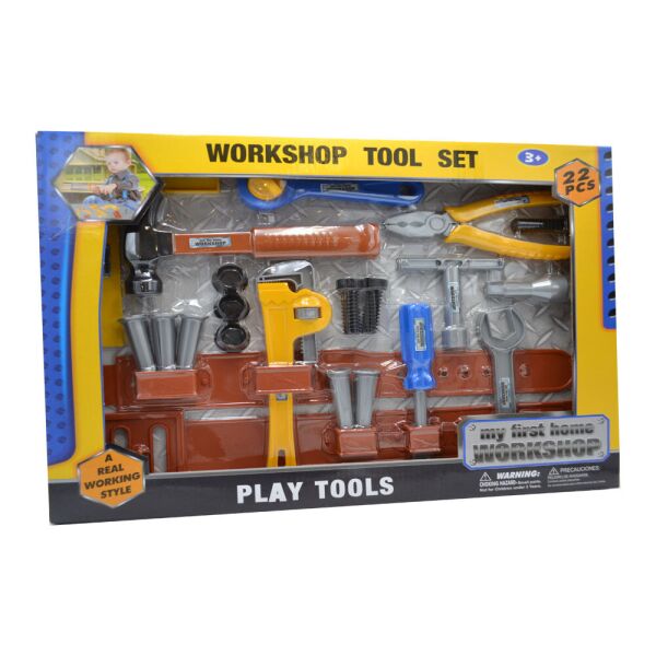 

Набор инструментов игрушечный My first home workshop, 22 детали