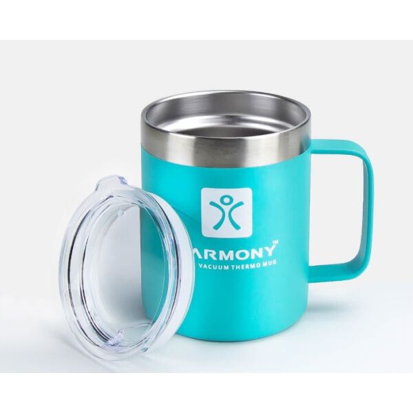

Термокружка Harmony Travel 350 мл металлическая, бирюзовая
