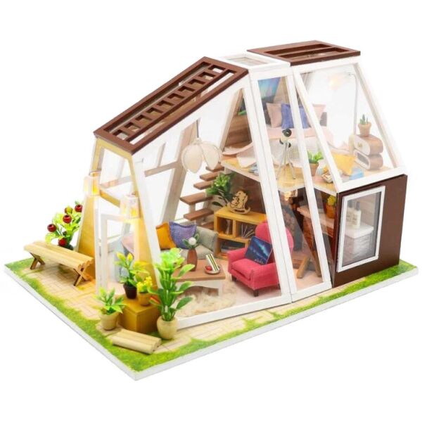 

Diy конструктор DIY mini house MD 2505 М902, 3D интерьер с подсветкой