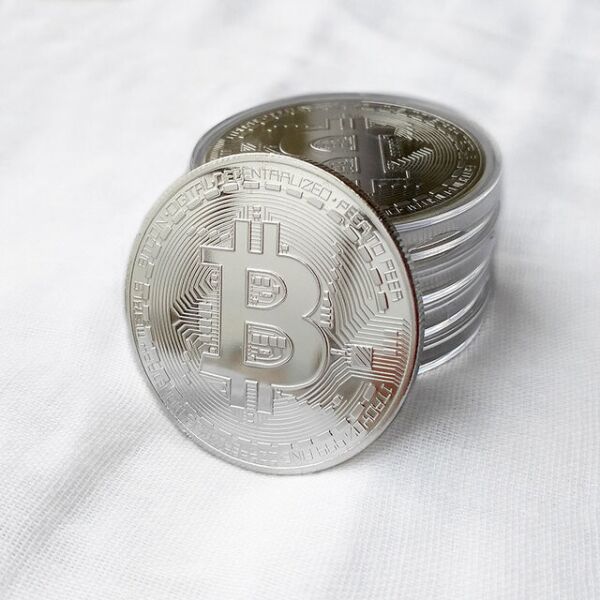 

Монета сувенирная Биткоин Bitcoin цвет: серебро