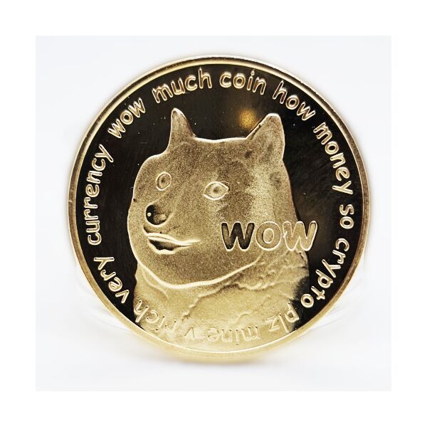 

Монета сувенирная DOGECOIN цвет: золото