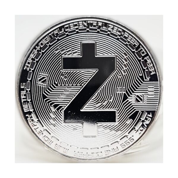 

Монета сувенирная ZCASH цвет: серебро