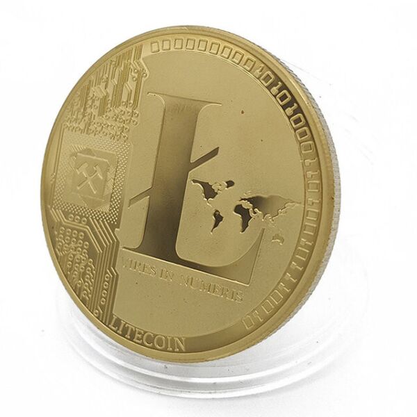 

Монета сувенирная Litecoin цвет: золото