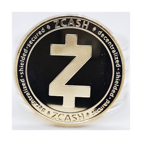 

Монета сувенирная ZCASH цвет: золото