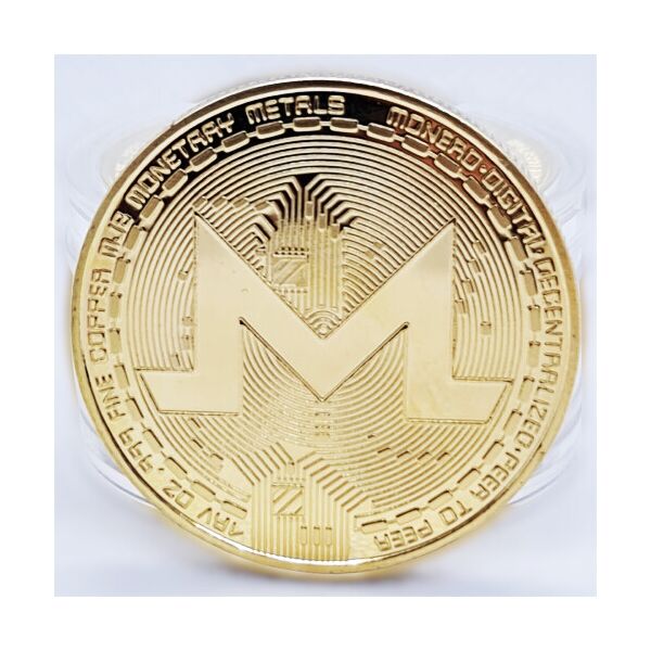 

Монета сувенирная MONERO цвет: золото