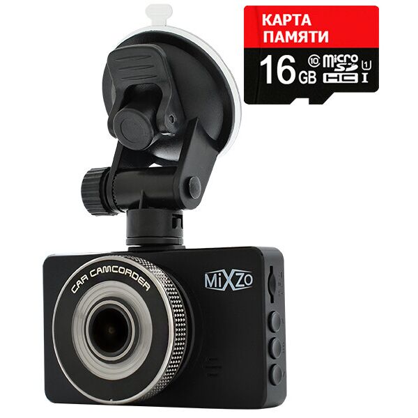 

Видеорегистратор MiXzo MD-350G 3'' HDMI Full HD + Карта памяти 16GB