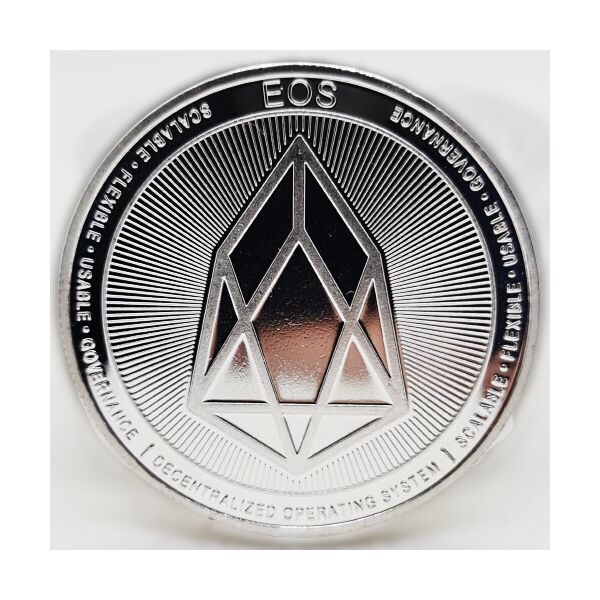 

Монета сувенирная EOS цвет: серебро