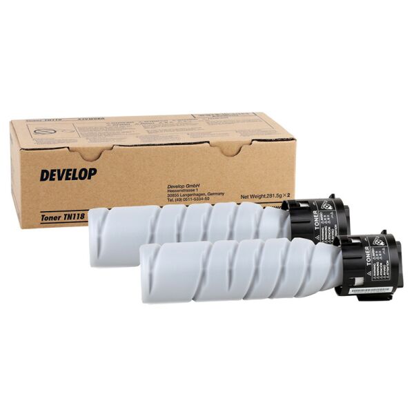 

Konica Minolta тонер-картридж TN-118 Black A3VW050 принтер Bizhub 195 215 226 235 7719 7721 7723 ineo 215 218