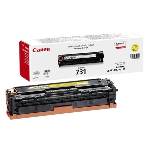 

Картридж Canon 731 Yellow 6269B002 к принтеру LBP 7100 i-Sensys CN 7110 CW LaserBase MF623CN 628CW 8230 8280
