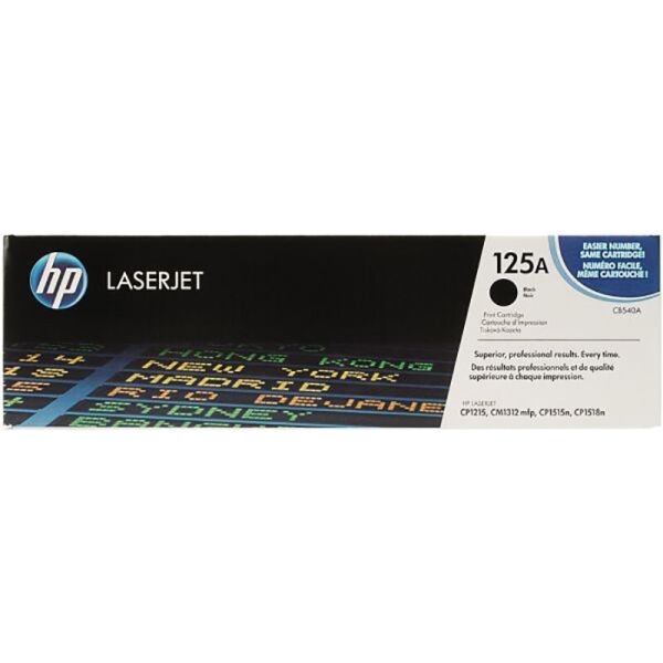 

Картридж HP 125A CB540A Black принтер LaserJet CM1312nfi CP1210 CP1215 CP1217 CP1510 CP1514n CP1515nw CP1518ni