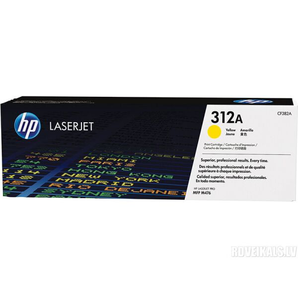 

Картридж HP 312A CF382A Yellow к принтеру LaserJet M476 M476dn CF386A M476dw CF387A M476nw CF385A Pro MFP seri