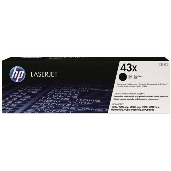 

Картридж HP 43X C8543X к принтеру LaserJet 9000 DN 9000HNF HNS 9000L MFP 9040 9050 N M9040 M9050 9050N M9059